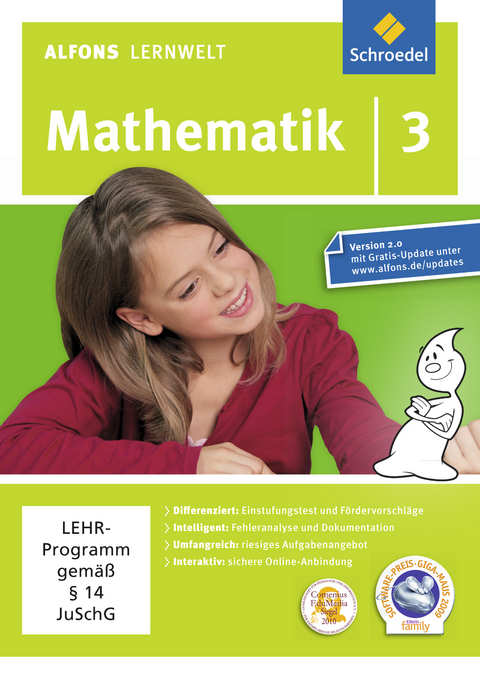 Alfons Lernwelt Lernsoftware Mathematik - aktuelle Ausgabe - Ute Flierl, Wolfgang Francich, Rainer Wagenh&auml;user