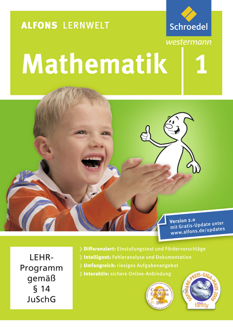 Alfons Lernwelt Lernsoftware Mathematik - aktuelle Ausgabe - Ute Flierl, Wolfgang Francich, Rainer Wagenh&auml;user