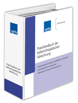 Praxishandbuch der kieferorthopädischen Abrechnung