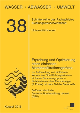 Erprobung und Optimierung eines einfachen Membranfiltrationsgerätes zur Aufbereitung von trinkbarem Wasser aus Oberflächengewässern für kleine Personengruppen in Notsituationen ohne Fremdenergie (3. Phase) mit dem Ziel der Serienreife