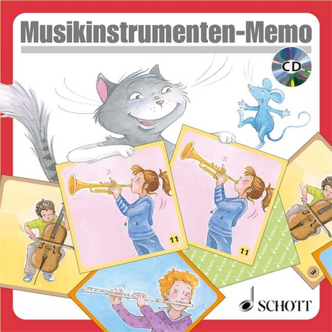 Musikinstrumenten-Memo - Dorothea Nykrin, Rudolf Nykrin