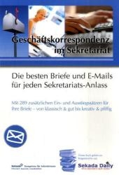Gesch&auml;ftskorrespondenz im Sekretariat - Claudia Hovermann, Johannes Dohler, Alexa Siersdorfer