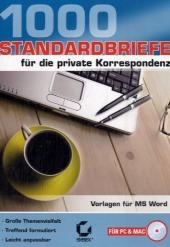 1000 Standard-Briefe f&uuml;r die private Korrespondenz, CD-ROM