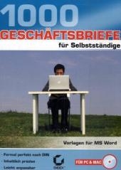 1000 Geschäftsbriefe für Selbstständige, CD-ROM