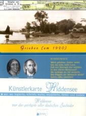 Künstlerkarte Hiddensee - 