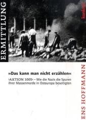 'Das kann man nicht erz&auml;hlen' - Jens Hoffmann