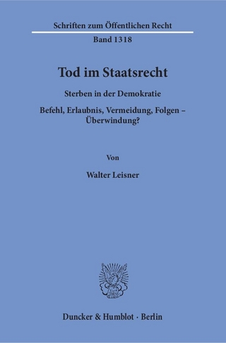 Tod im Staatsrecht.