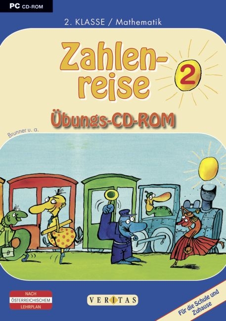 Zahlenreise, 2. Klasse / Mathematik, 1 &Uuml;bungs-CD-ROM