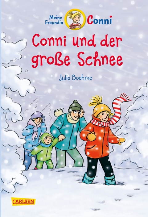 Conni Erz&auml;hlb&auml;nde 16: Conni und der gro&szlig;e Schnee (farbig illustriert) - Julia Boehme