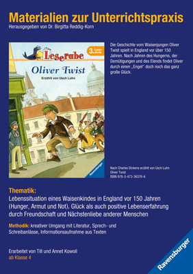 Materialien zur Unterrichtspraxis - Usch Luhn: Oliver Twist - 