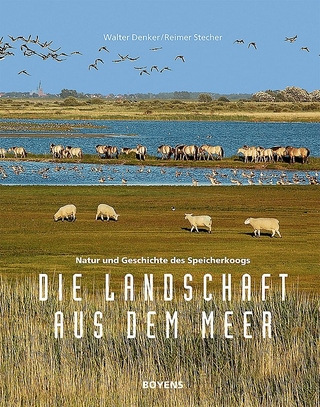 Die Landschaft aus dem Meer