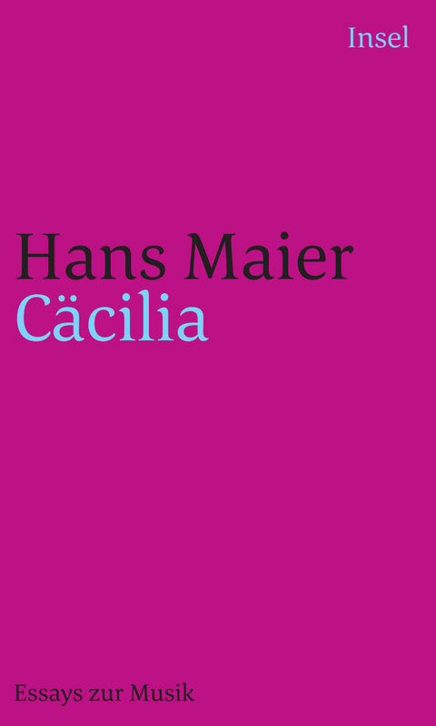 C&auml;cilia - Hans Maier
