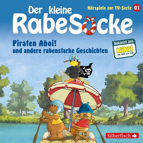 Piraten Ahoi!, Die Fußballwaldmeisterschaft, Das goldene Amulett (Der kleine Rabe Socke - Hörspiele zur TV Serie 1) - Katja Grübel, Jan Strathmann