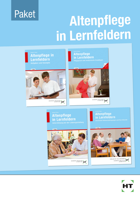 Paketangebot Altenpflege in Lernfeldern - Roswitha Baur-Enders, Thorsten Berkefeld, Siegfried Dallmann, Barbara Ebert, Anke G&ouml;&szlig;ling-Brunken, Barbara K&auml;ppner, Helen Prof. Dr. Kohlen, Christel Liedtke, Katrin Meckbach, Sabine Nobles, Eva Querfurt, Annette Tramm, Otto Prof. Dr. Ungerer, Monika Weritz, Kay Winkler-Budwasch, Hans-Udo Zenneck