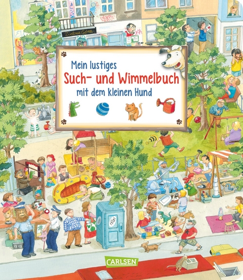 Mein lustiges Such- und Wimmelbuch mit dem kleinen Hund - Julia Hofmann