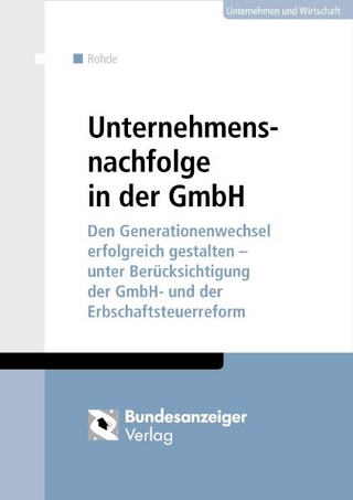 Unternehmensnachfolge in der GmbH