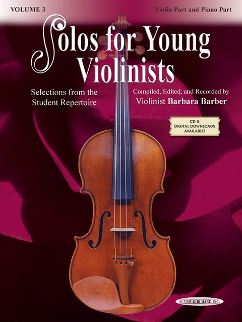 Solos for Young Violinists , Vol. 3 - Barbara Barber
