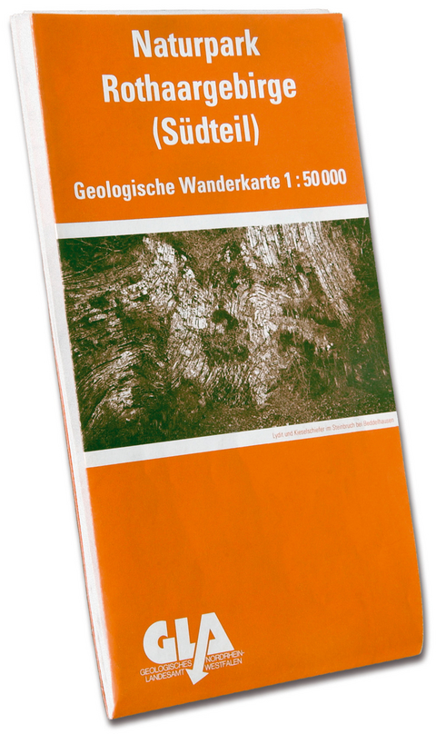 Geologische Wanderkarte des Naturparks Rothaargebirge. 1:50000 / Geologische Wanderkarte des Naturparks Rothaargebirge 1 : 50000 - Horst M&uuml;ller, Michael Th&uuml;nker