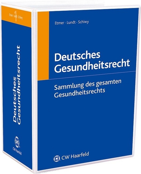 Deutsches Gesundheitsrecht - Peter Schiwy