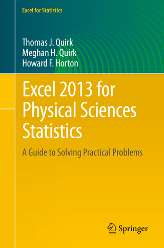 Excel 2013 for Physical Sciences Statistics