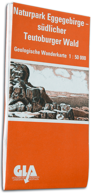 Geologische Wanderkarte des Naturparks Eggegebirge und südlicher Teutoburger Wald