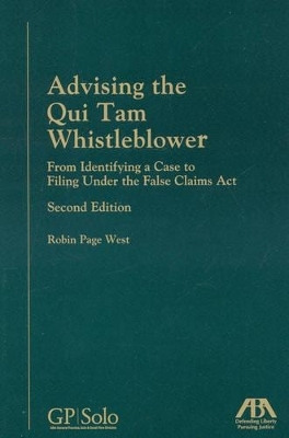 Advising the Qui Tam Whistleblower