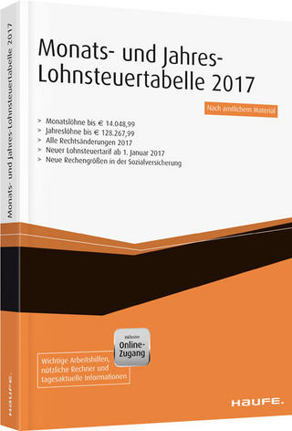 Monatslohn-Steuertabelle plus Onlinezugang