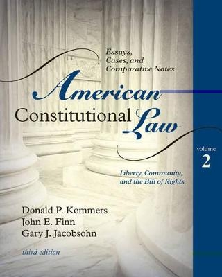 American Constitutional Law - Donald P. Kommers, John E. Finn, Gary J. Jacobsohn