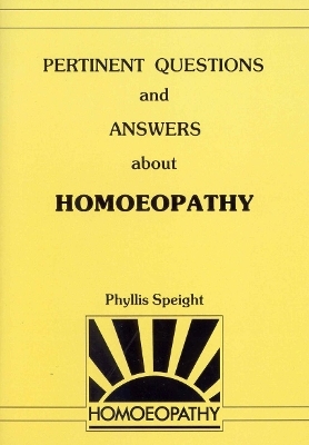 Pertinent Questions And Answers About Homoeopathy