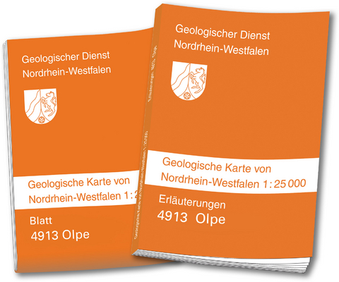 Geologische Karte von Nordrhein-Westfalen 1 : 25000 - Michael Thünker