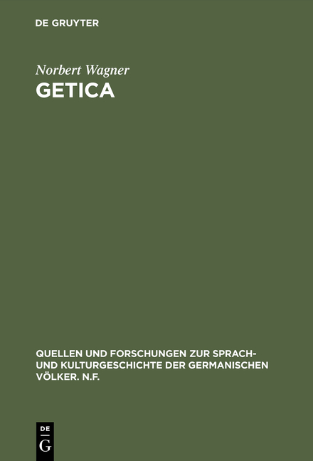 Getica - Norbert Wagner