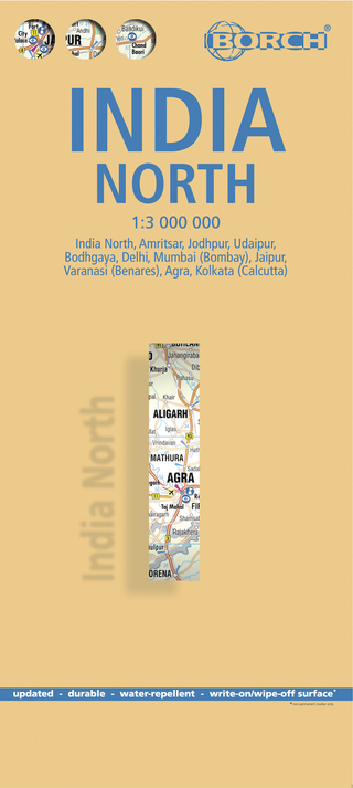 India North, Nordindien, Borch Map