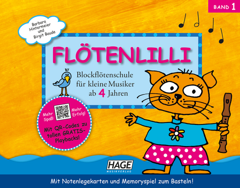 Flötenlilli - Blockflötenschule, Band 1 - Barbara Hintermeier, Birgit Baude