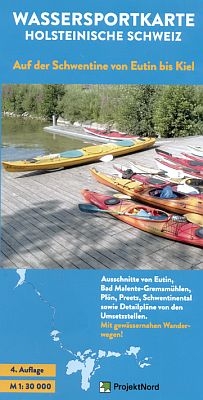 Wassersportkarte Holsteinische Schweiz 1:30.000