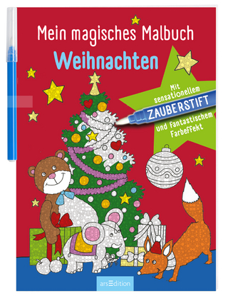 Mein magisches Malbuch Weihnachten