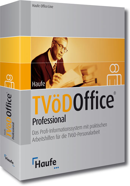 Haufe TV&ouml;D Office Professional f&uuml;r die Verwaltung DVD