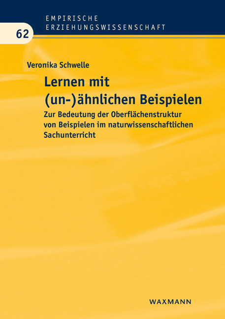 Lernen mit (un-)&auml;hnlichen Beispielen - Veronika Schwelle
