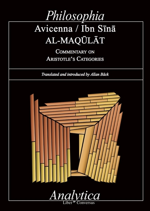 AL-MAQŪLĀT COMMENTARY ON ARISTOTLE'S CATEGORIES - Ibn Sīnā Avicenna