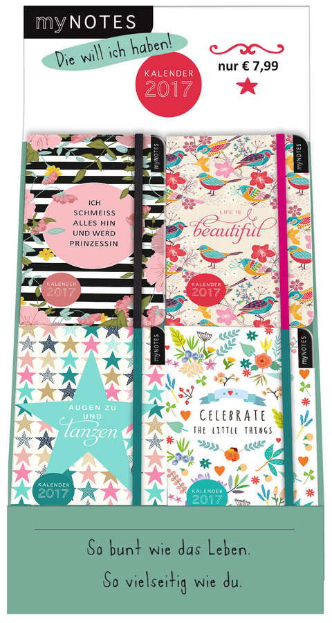 Display myNotes Kal. 2017
