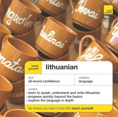 Teach Yourself Lithuanian - Meilute Ramoniene, Virginija Stumbriene
