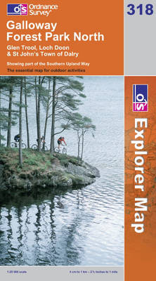 Galloway Forest Park North -  Ordnance Survey