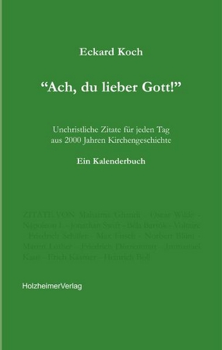 “Ach, du lieber Gott!”