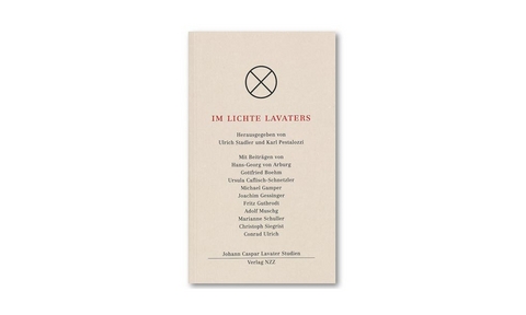 Johann Caspar Lavater, Ausgew&auml;hlte Werke, Band I - 