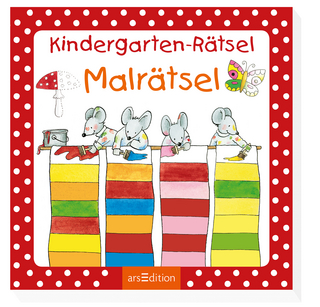 Kindergarten-Rätsel Malrätsel