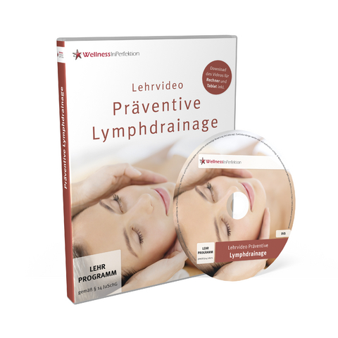 DVD Pr&auml;ventive Lymphdrainage (Lehrvideo) | F&uuml;r Anf&auml;nger und Profis | Inkl. kostenloser Tablet-/Smartphone-Version zum Download