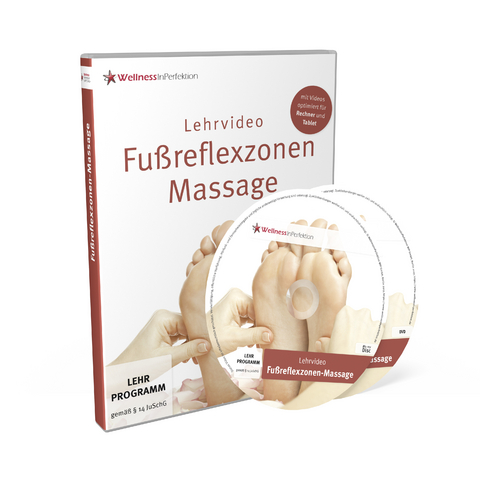 DVD/Bluray Fu&szlig;reflexzonen-Massage (Lehrvideo) | F&uuml;r Anf&auml;nger und Profis | Inkl. kostenloser Tablet-/Smartphone-Version zum Download