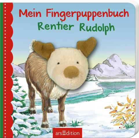 Mein Fingerpuppenbuch Rentier Rudolph - Andrea Gerlich