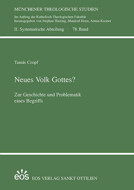 Neues Volk Gottes? - Tam&aacute;s Czopf