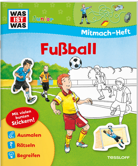 WAS IST WAS Junior Mitmach-Heft Fu&szlig;ball - Birgit Bondarenko