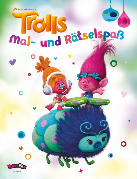 Trolls - Mal- und R&auml;tselspa&szlig; -  DreamWorks